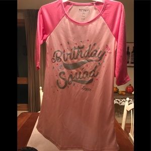 NWT Girls XOXO Birthday Squad 6/6x sleep shirt